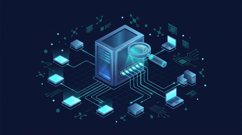 Linux ss command inspecting open ports and socket connections on a server