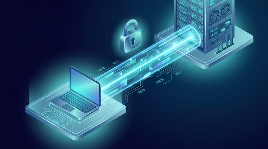 Using the Linux ssh command to connect securely to a remote server