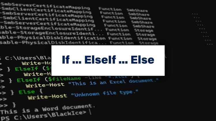 How to use the If Else Statement in PowerShell - Blog - ServerAcademy.com