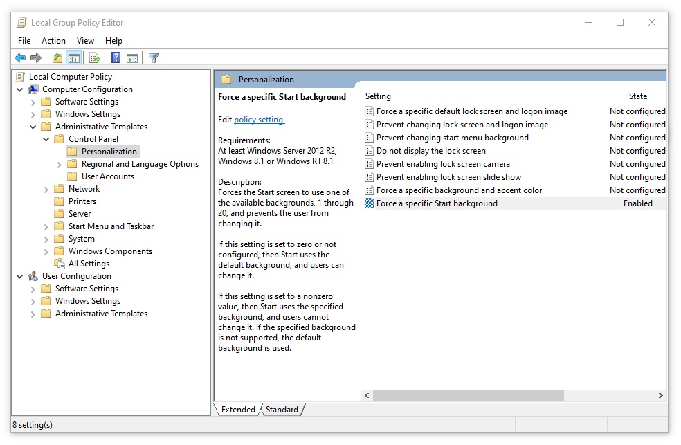 Local Group Policy Local Group Policy