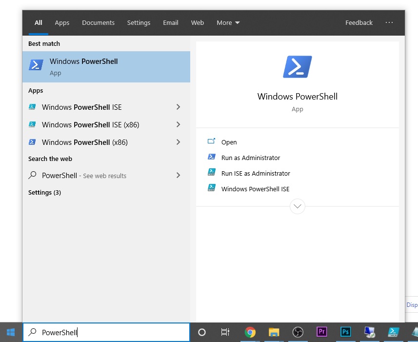 PowerShell PowerShell