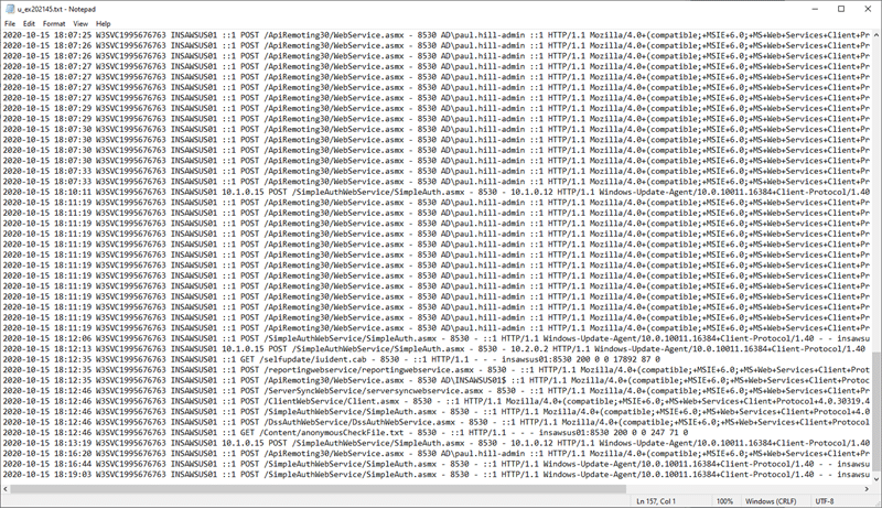 Log File Notepad