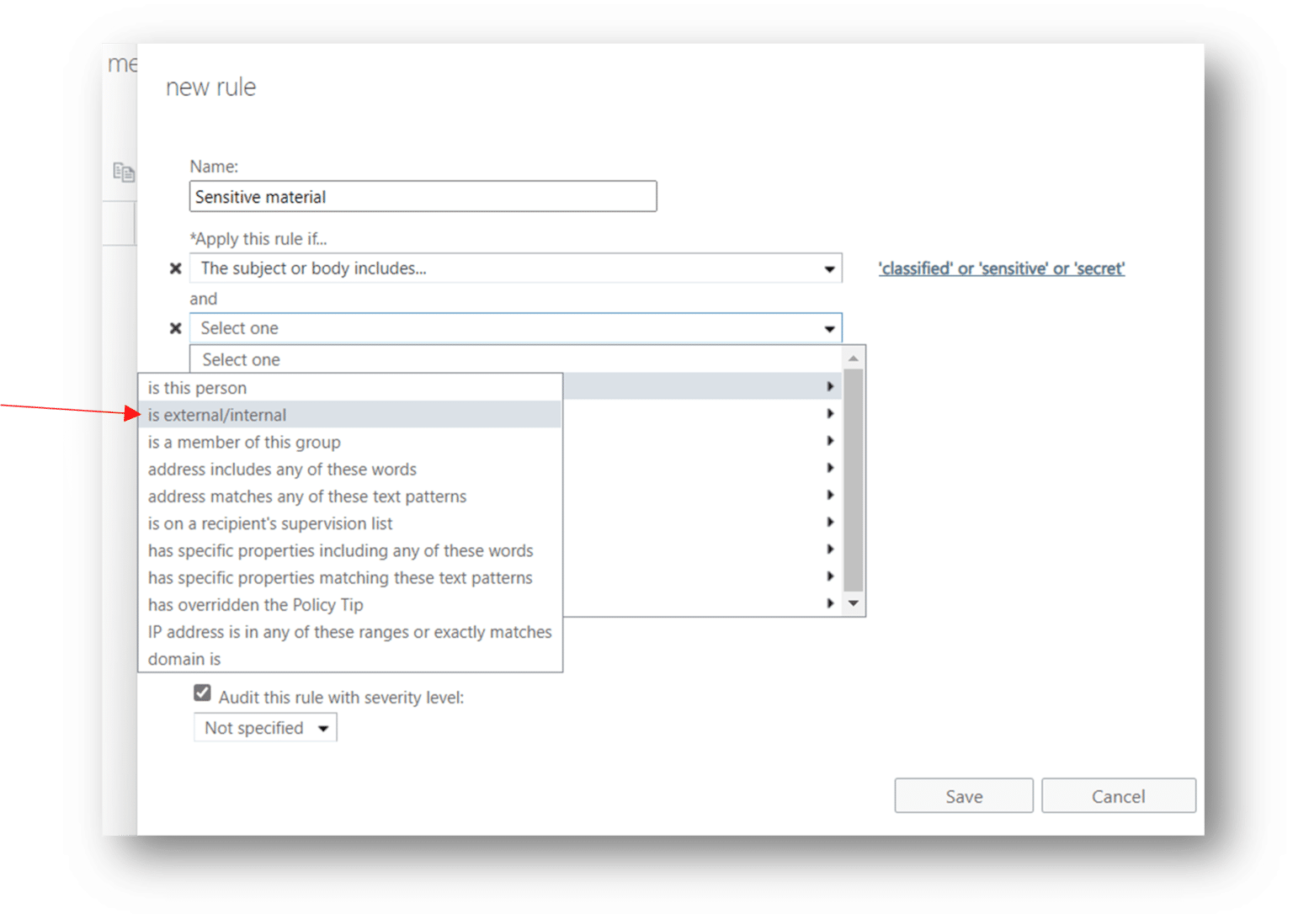 Creating Mail Flow Rules Server Academy