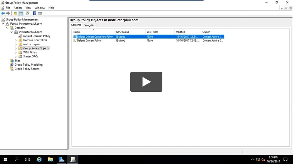Learn about Group Policy Precedence Server Academy