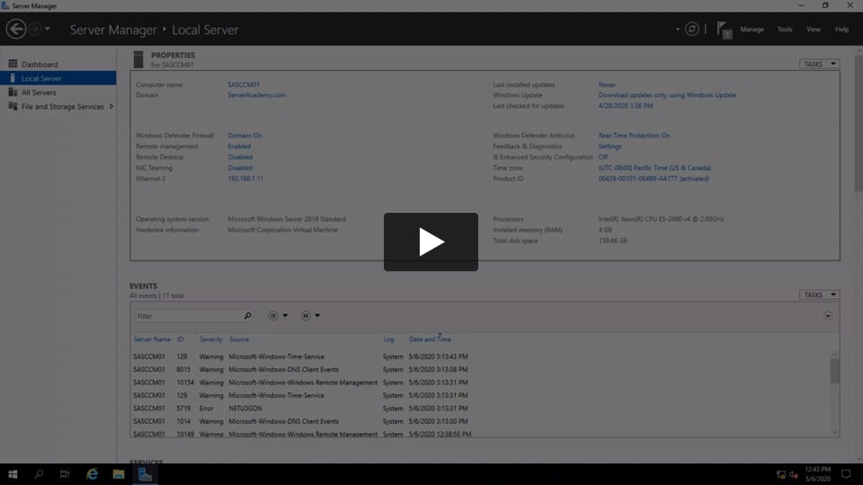 Installing and Configuring System Center Configuration Manager (SCCM ...