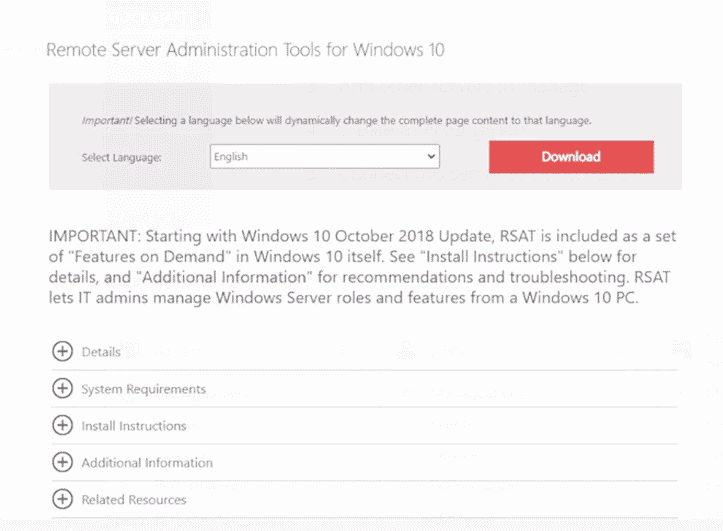 download rsat tools