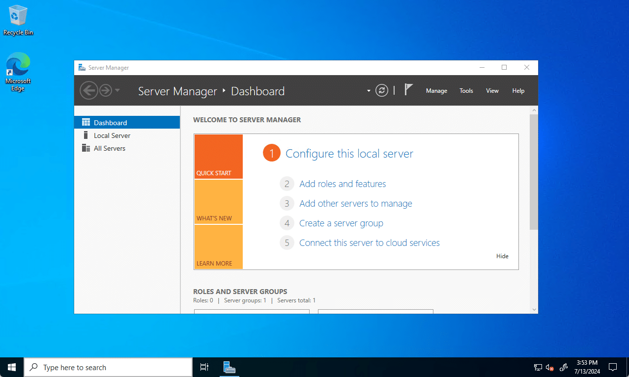 Azure VM Desktop